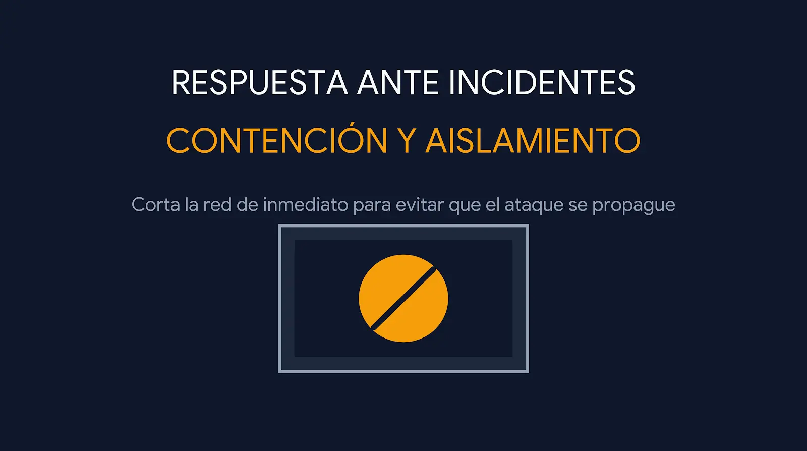 Protocolo de Contención y Aislamiento Inmediato