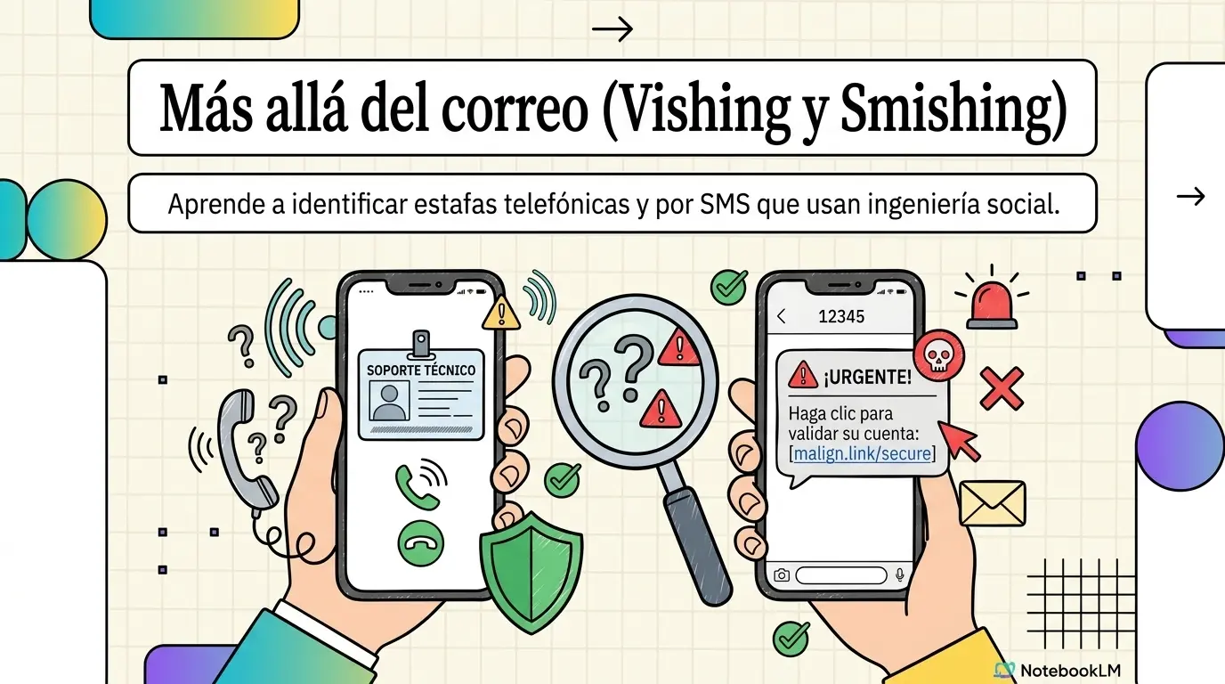 Más allá del correo (Vishing y Smishing)